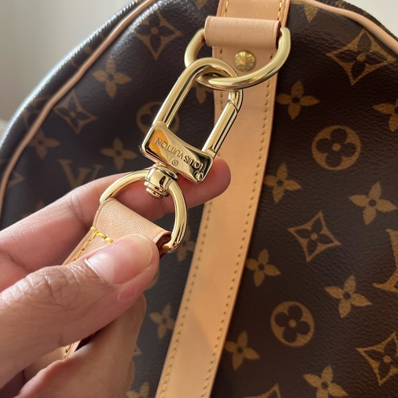 LOUIS VUITTON 55 KEEPALL BANDOULIERE - Picture 5 of 8